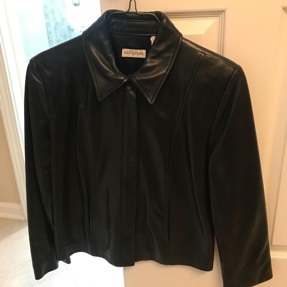 Ann Taylor Leather Jacket